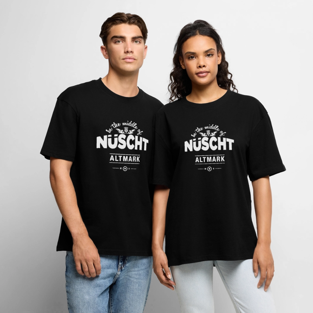 Unisex Premium Oversized Organic T-Shirt black - black