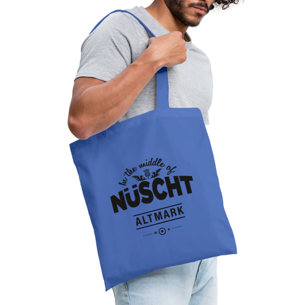 Heimatbeutel aus dem "NÜSCHT" - Hellblau